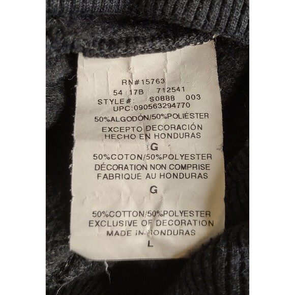 Broken Promises x Champion Sweatshirt Embroidered Rose Streetwear Men's Large - Picture 6 of 6